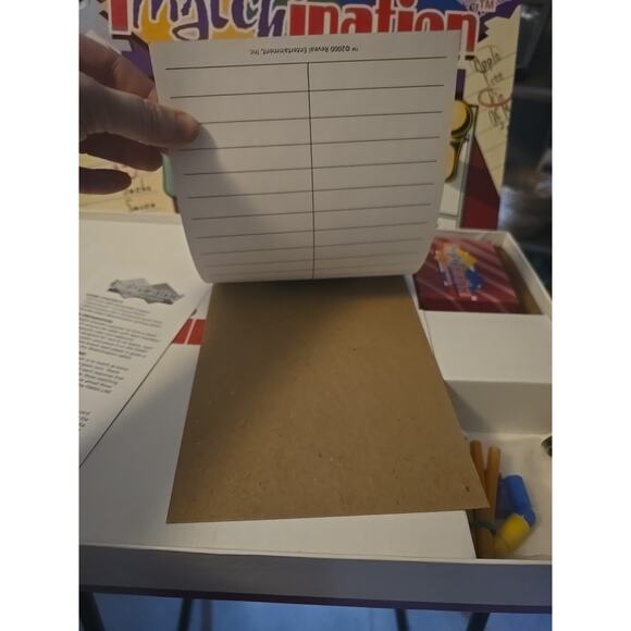 Vintage Imatchination Reveal Entertainment Matchplay Board Game - Picture 6 of 8